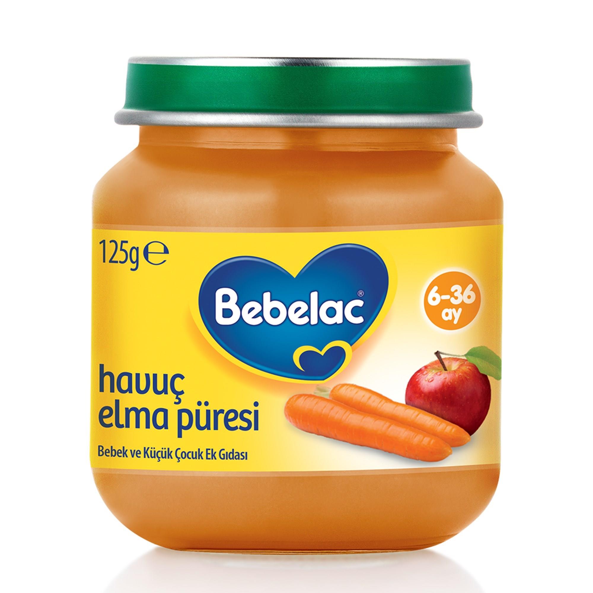 Bebelac Havuç Elma Püresi 125 gr-Bebelac