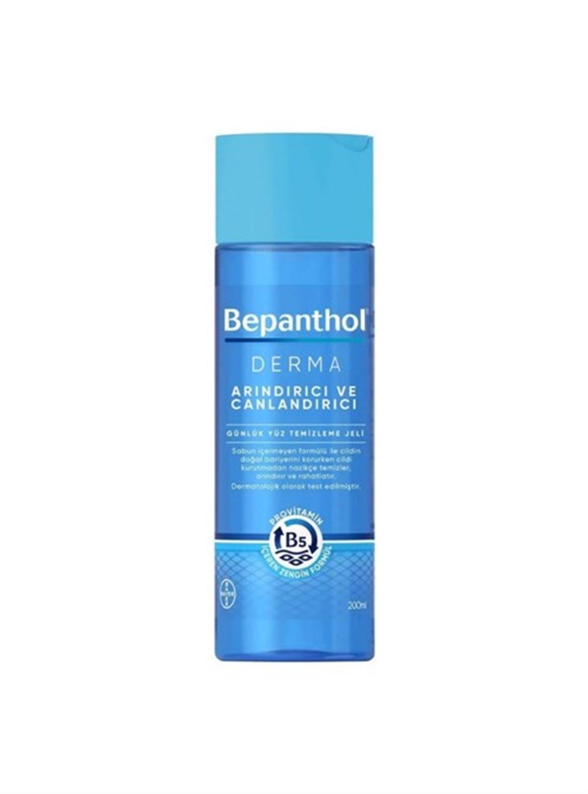 Bepanthol Derma Arındırıcı ve Canlandırıcı 200 ml Yüz Temizleme Jeli