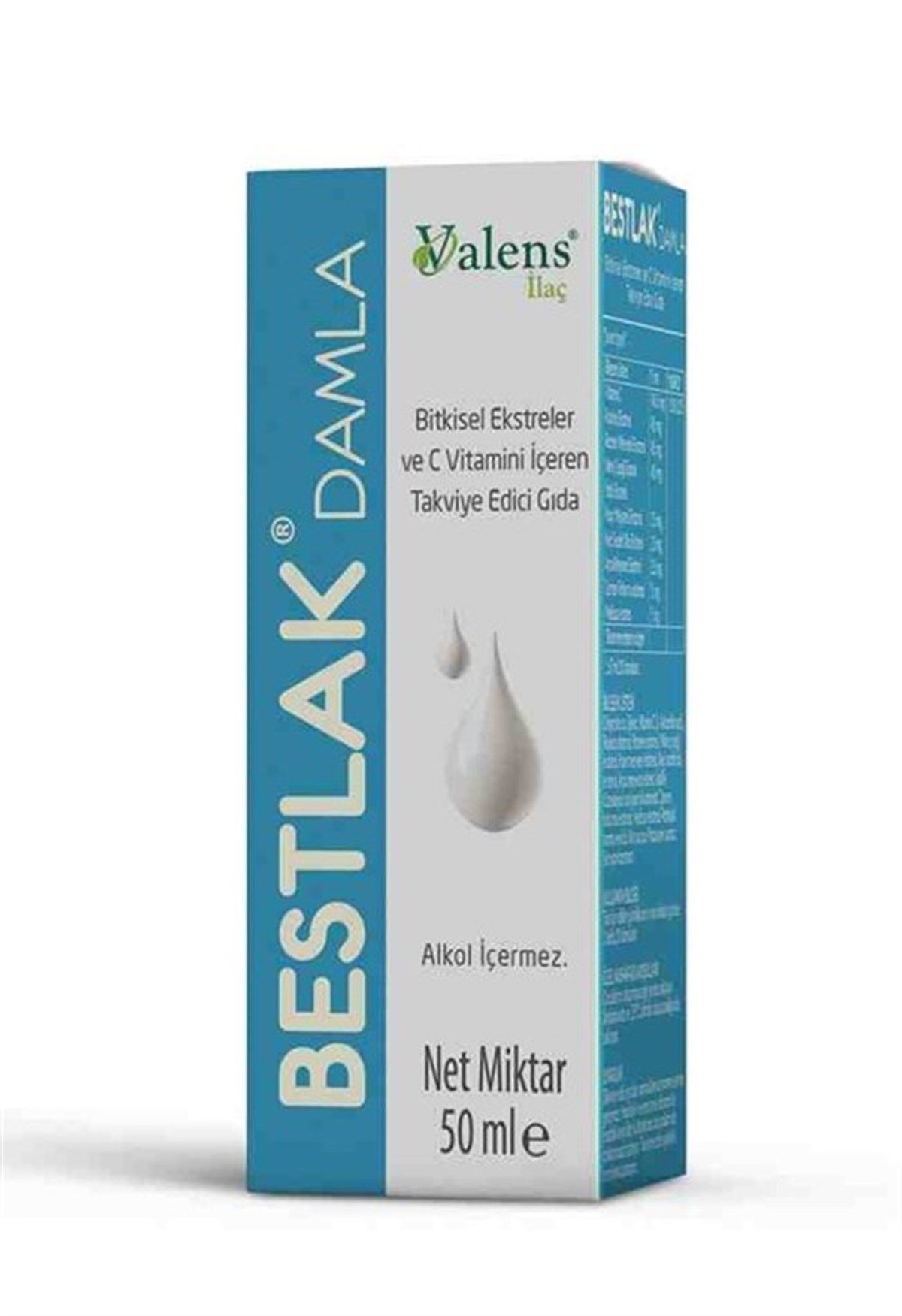 Bestlak Bitkisel Ekstreler İçeren Takviye Edici Gıda 50 ml