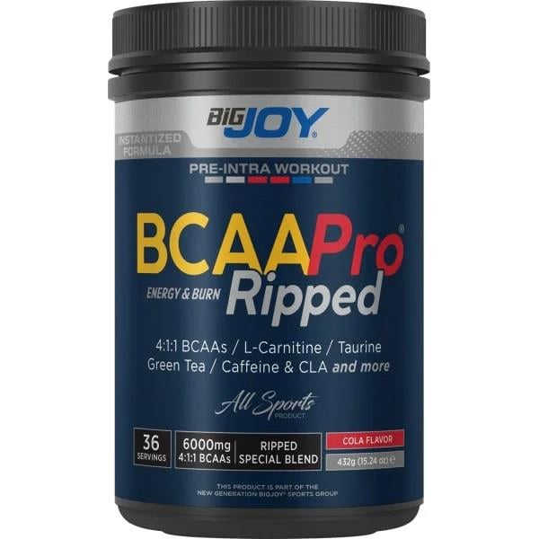 Big Joy BCAA Pro Ripped Cola 432 gr-BiGJOY