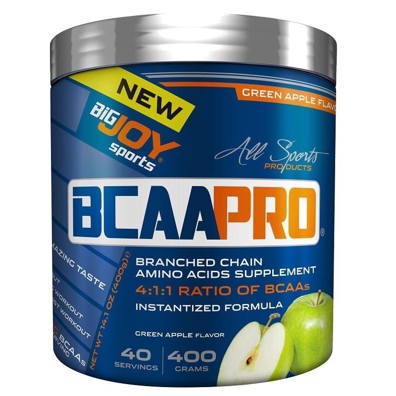 Big Joy BCAA Pro Yeşil Elma 400 gr-BiGJOY
