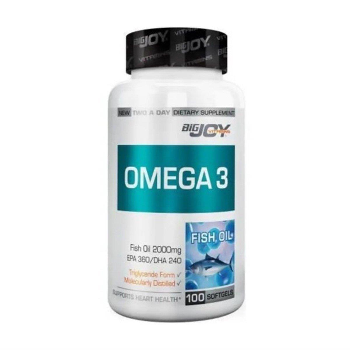 BigJoy Omega-3 100 Softgels-BiGJOY