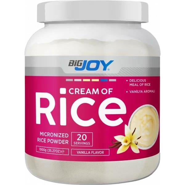 Bigjoy Sports Cream Of Rice 1000 gr - Vanilya-BiGJOY