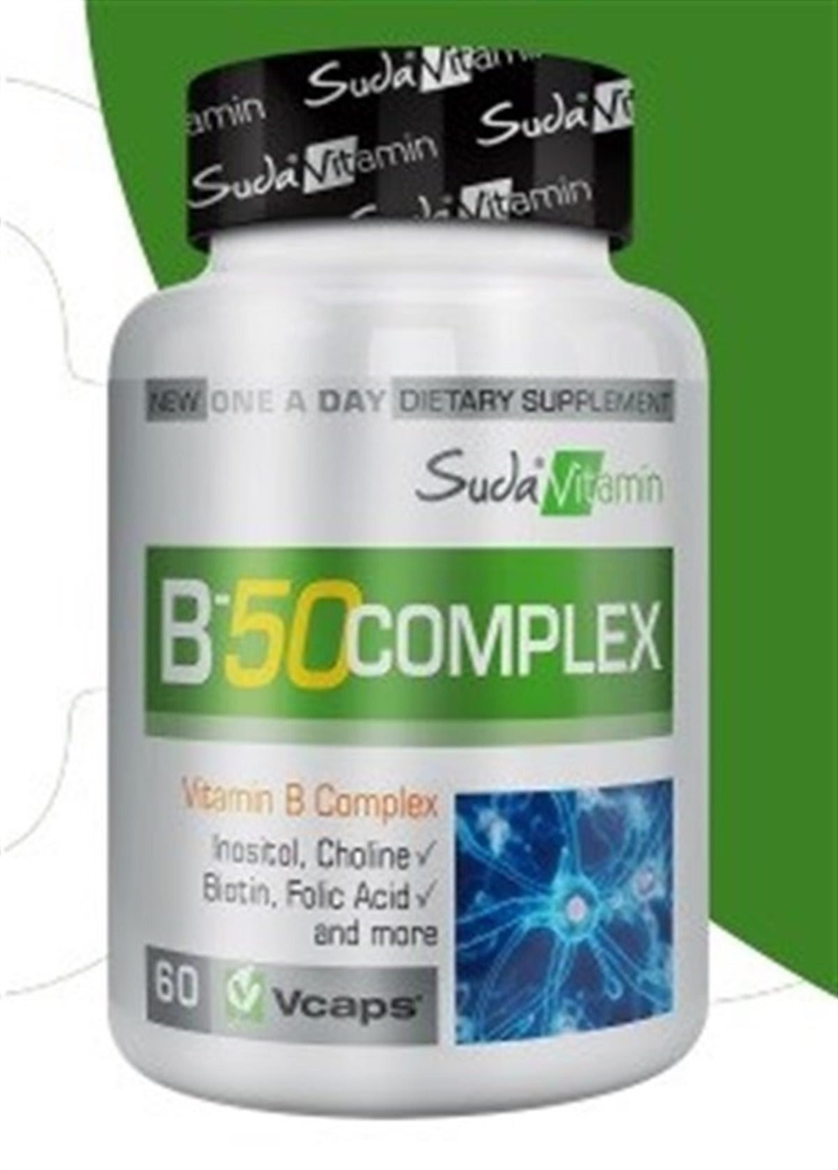 Bigjoy Vitamins B 50 Complex 60 Kapsül