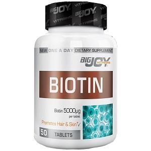 Bigjoy Vitamins Biotin 50 Tablet-Suda Vitamin
