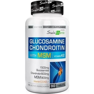 Bigjoy Vitamins Glucosamine Chondroitin MSM 90 Tablet-Suda Vitamin