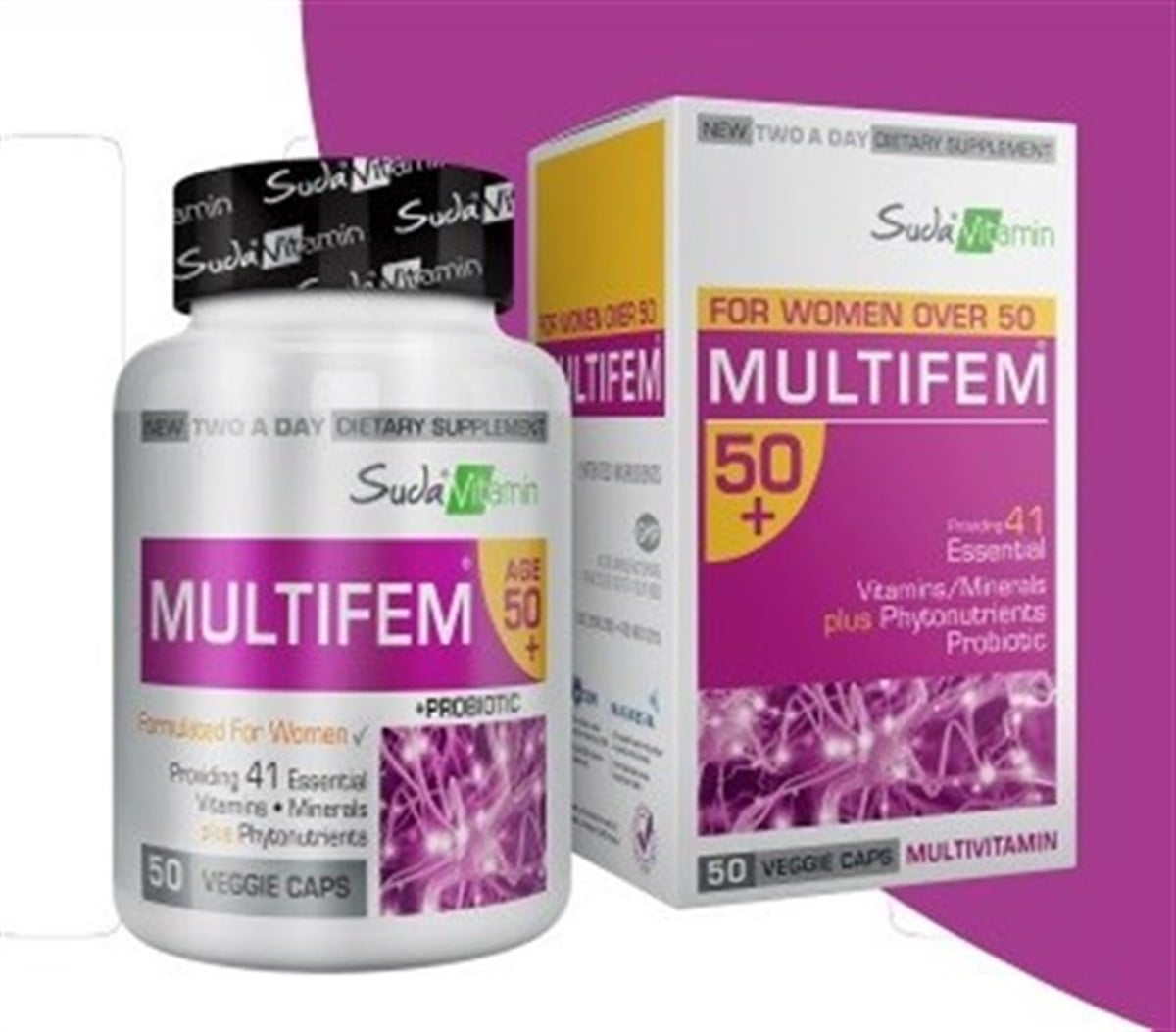 Bigjoy Vitamins Multifem 50+ 50 Kapsül