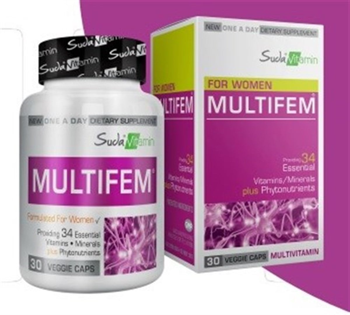 Bigjoy Vitamins Multifem Multivitamin 30 Kapsül