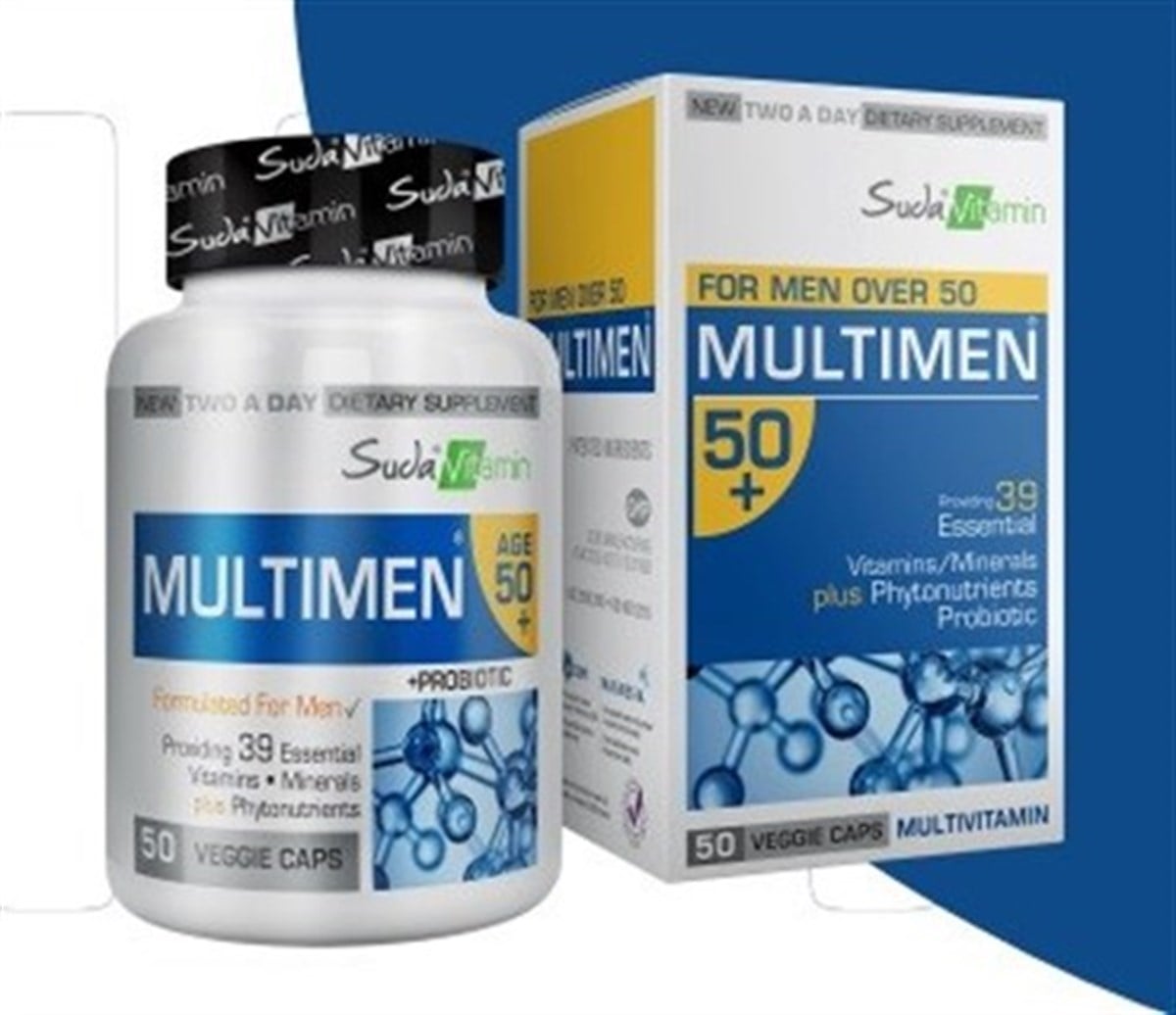 Bigjoy Vitamins Multimen 50+ 50 Kapsül