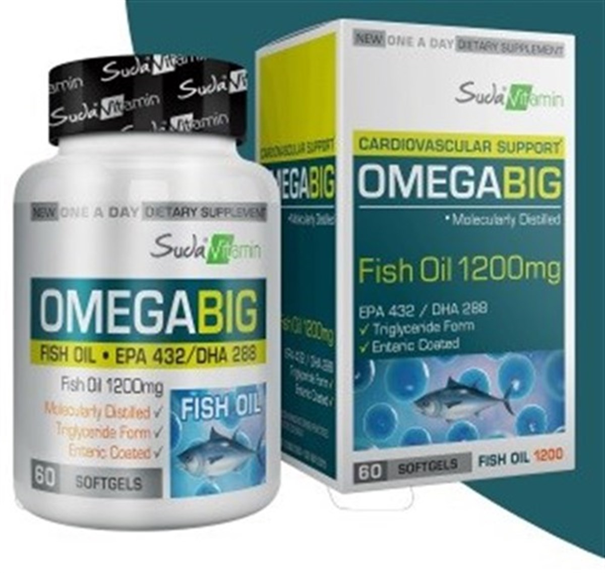 Bigjoy Vitamins OmegaBIG Triglyceride Form 60 Kapsül