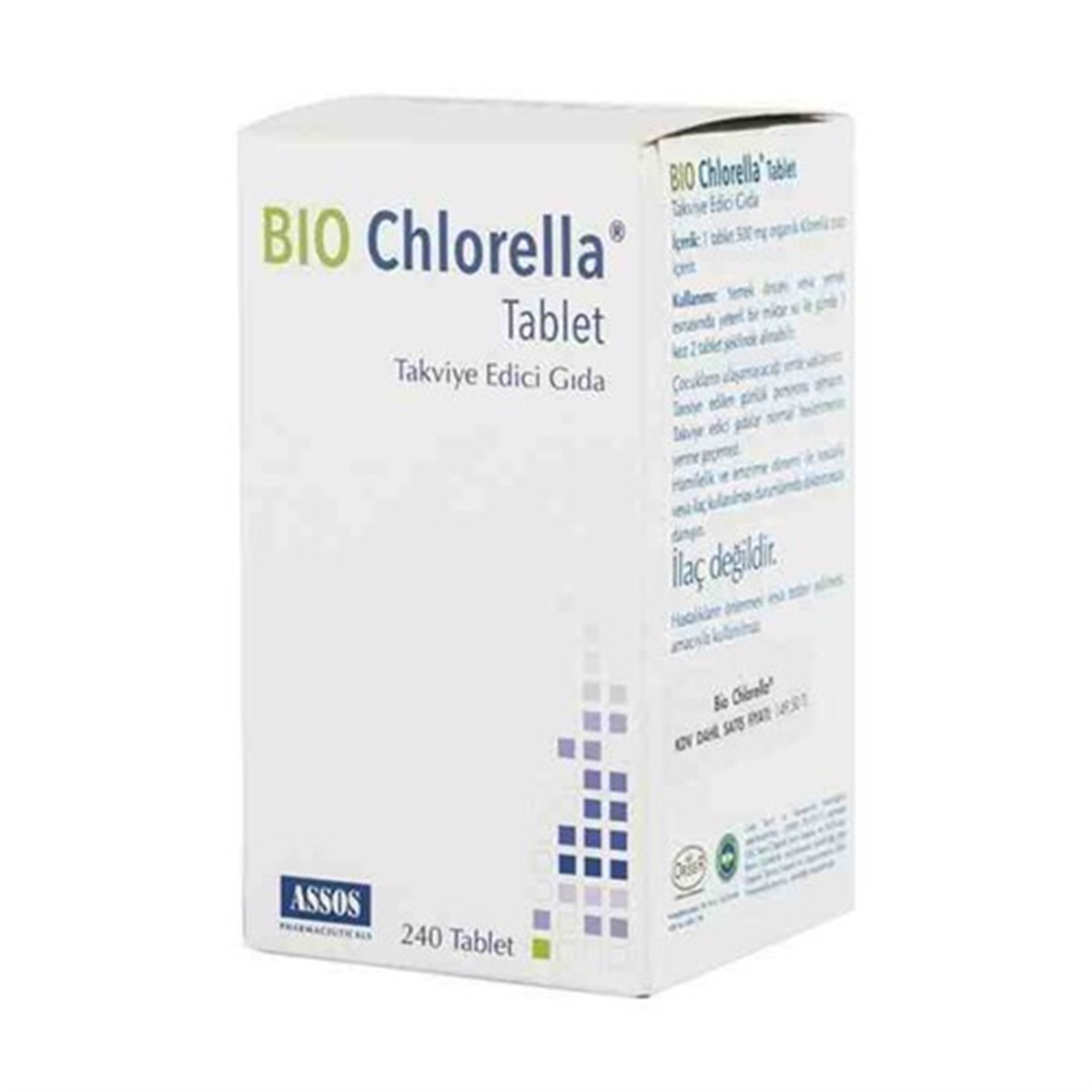 Bio Chlorella 240 Tablet