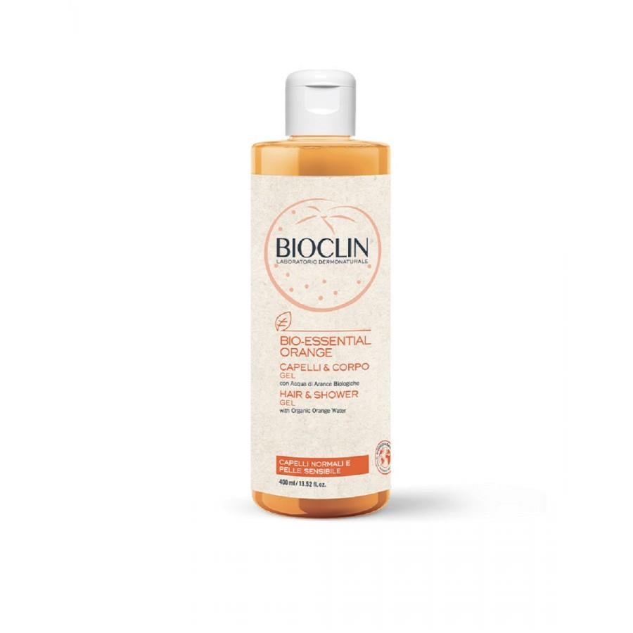 Bioclin Bio-Essential Orange Hair Shower Gel 400 ml-Bioclin