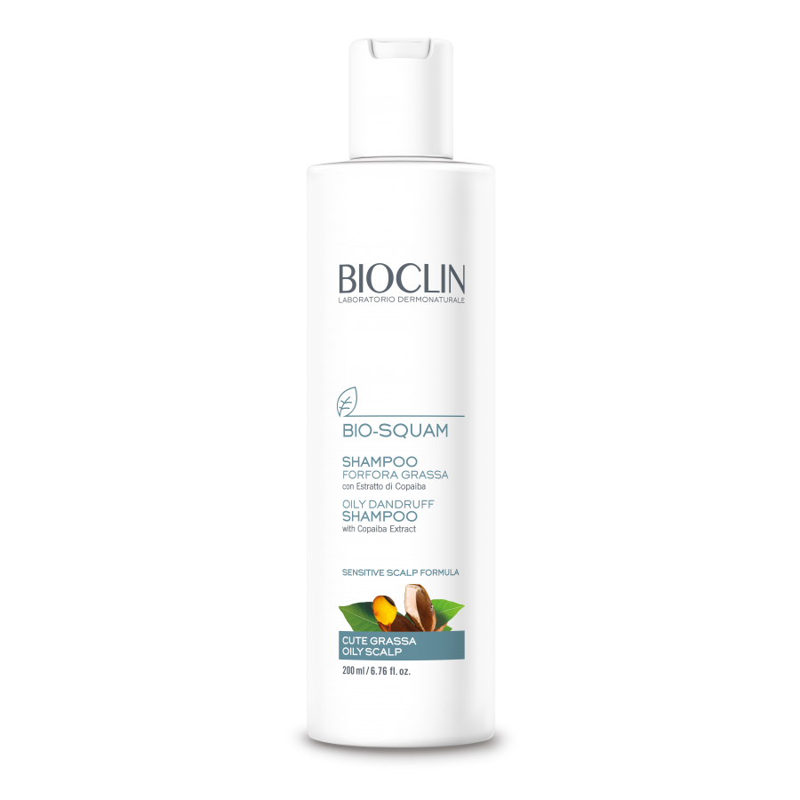 Bioclin Bio Squam Oily Dandruff Shampoo 200 ml-Bioclin