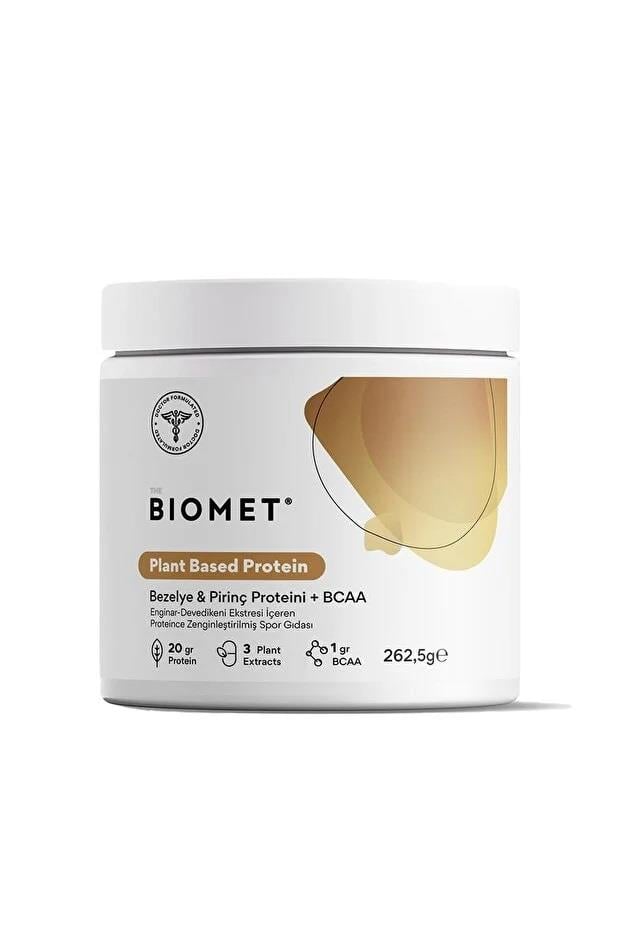 Biomet Plant Based Protein Bezelye & Pirinç Proteini + BCAA 262,6 gr-Biomet