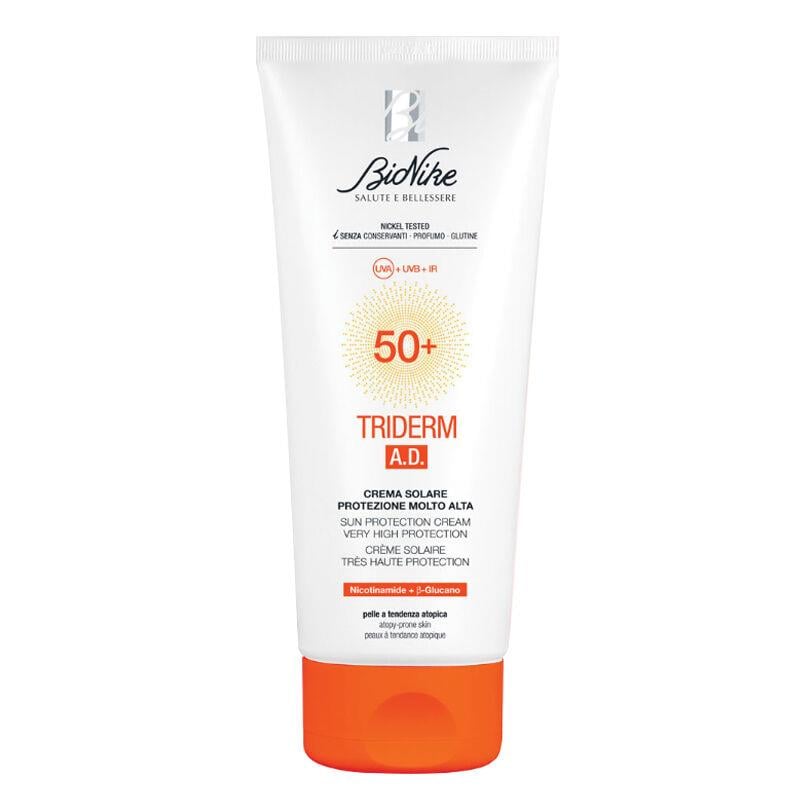 Bionike Triderm A.D. Sun Protection Cream SPF50+ Tube 200 ml-BioNike
