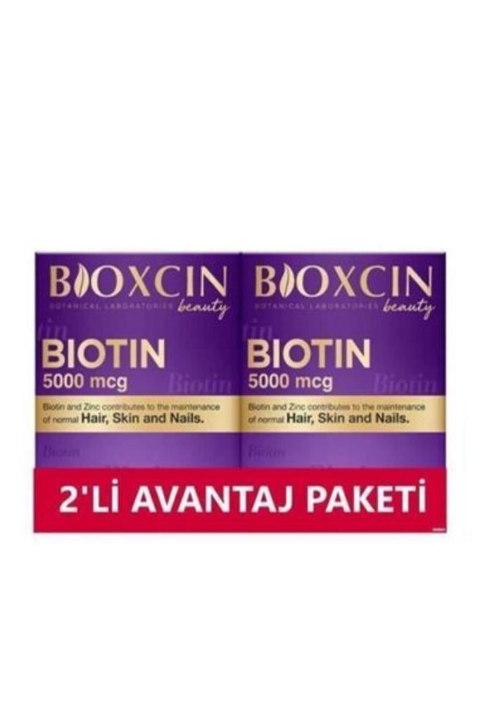 Bioxcin Biotin 5000 Mcg 1+1 Hediyeli