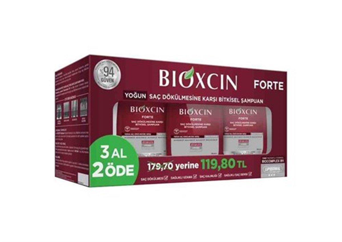 Bioxcin Forte Şampuan 3Al 2Öde