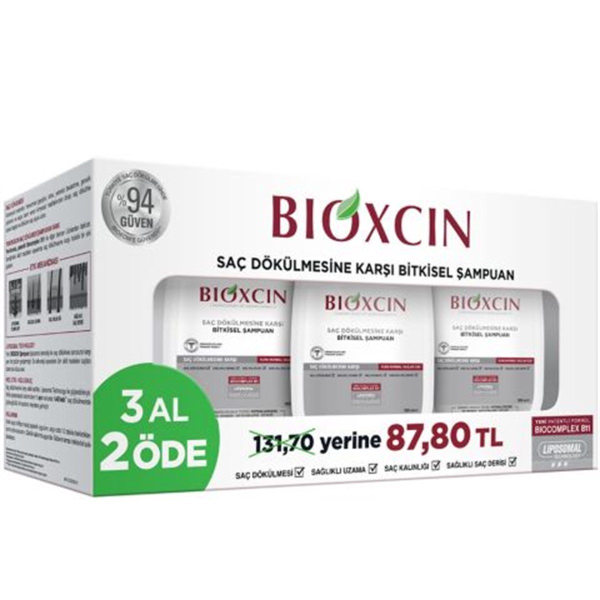 Bioxcin Genesis Kuru Ve Normal Saçlar İçin Şampuan 3 Al 2 Öde
