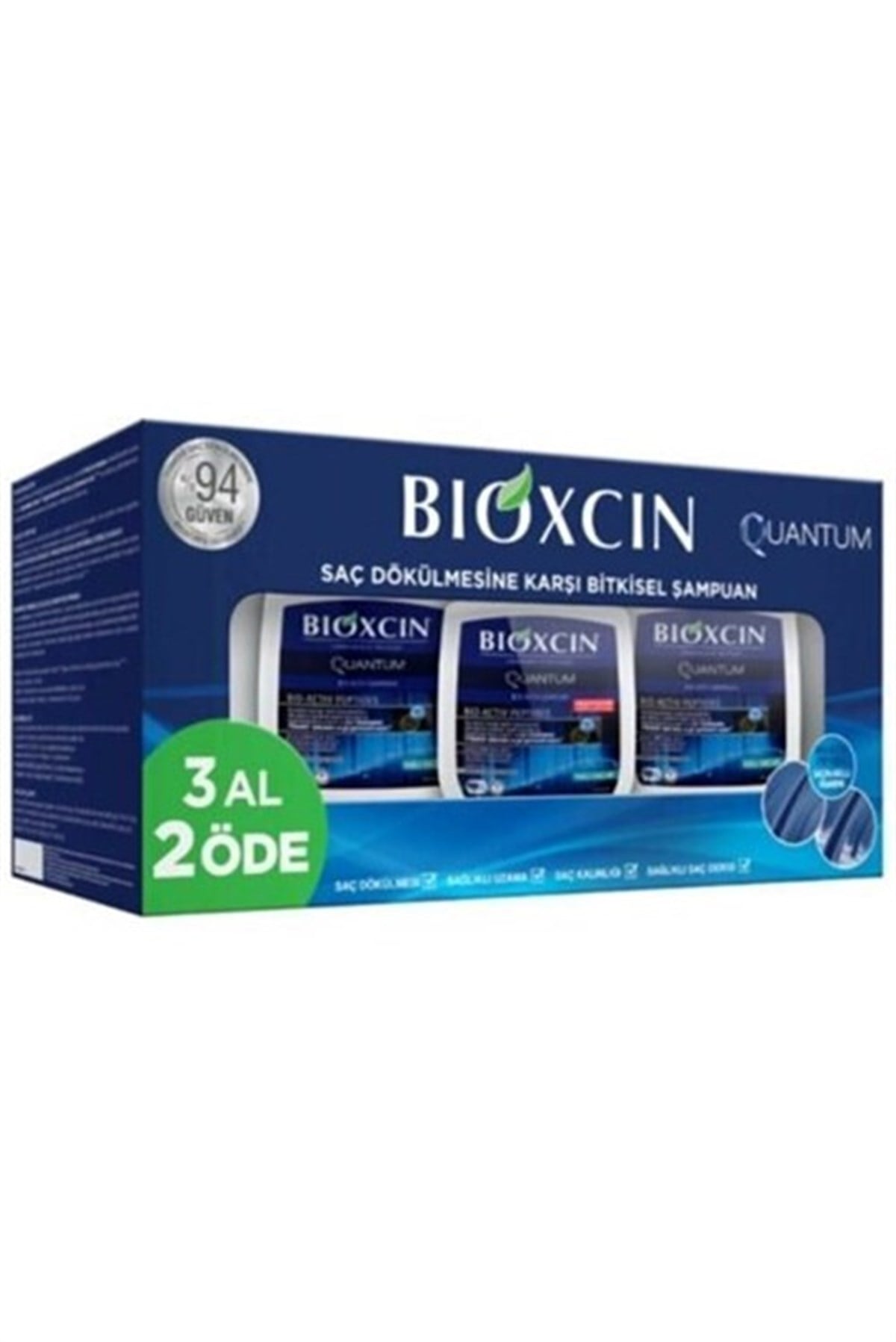 Bioxcin Quantum Bio-Activ Şampuan Yağlı Saçlar 3 Al 2 Öde