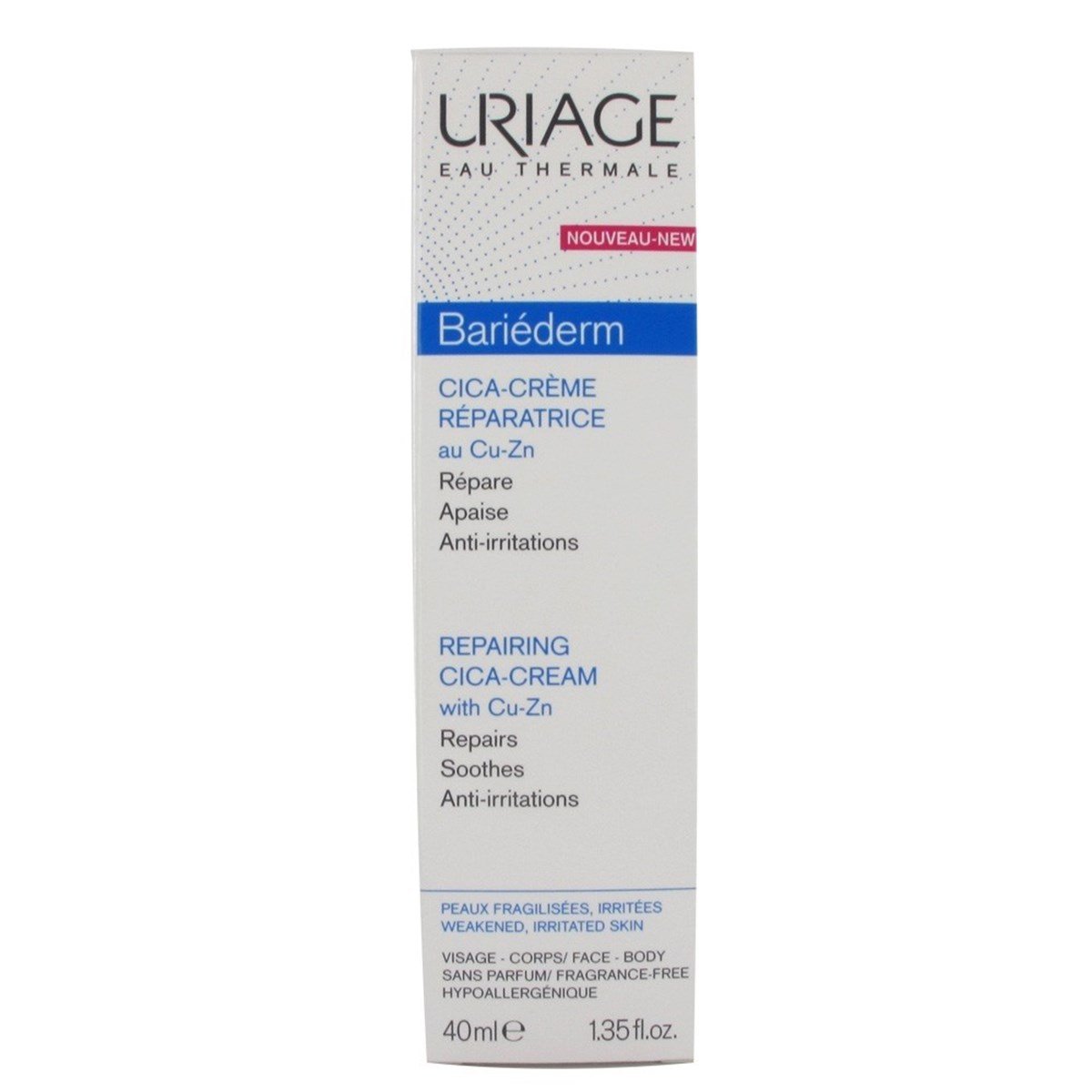 Urıage Bariederm Cıca Cream 40 Ml Yüzeysel Yara Ve Cilt Problemlerini Onarıcı Krem