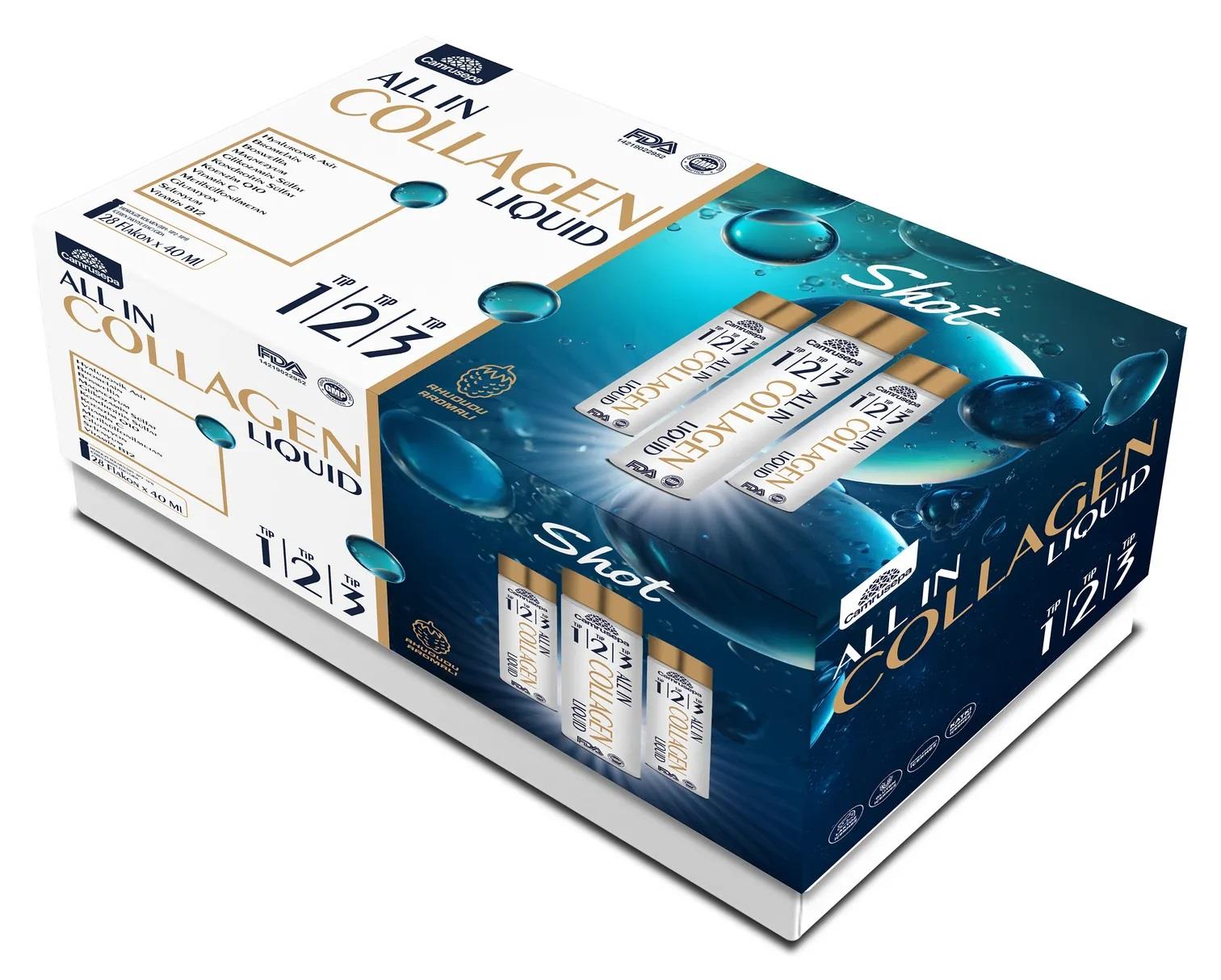 Camrusepa All In Likit Kolajen 28 Flakon x 40 ml-Camrusepa