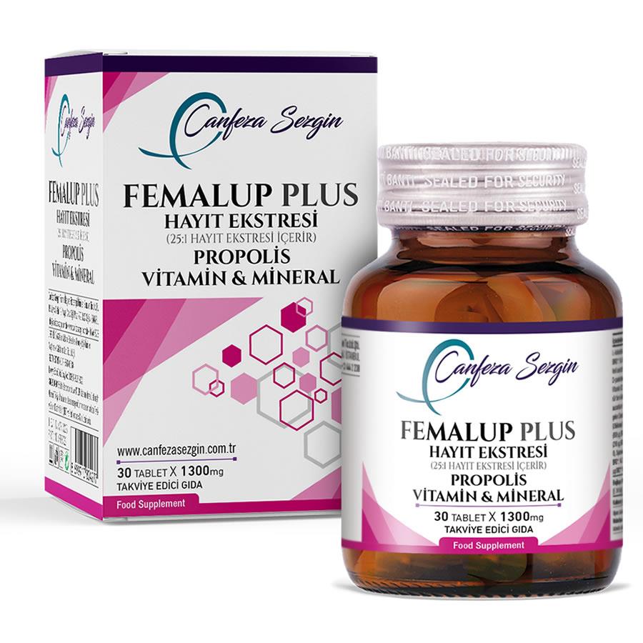 Canfeza Sezgin Femalup Plus Hayıt Ekstresi 30 Tablet-CANFEZA SEZGİN