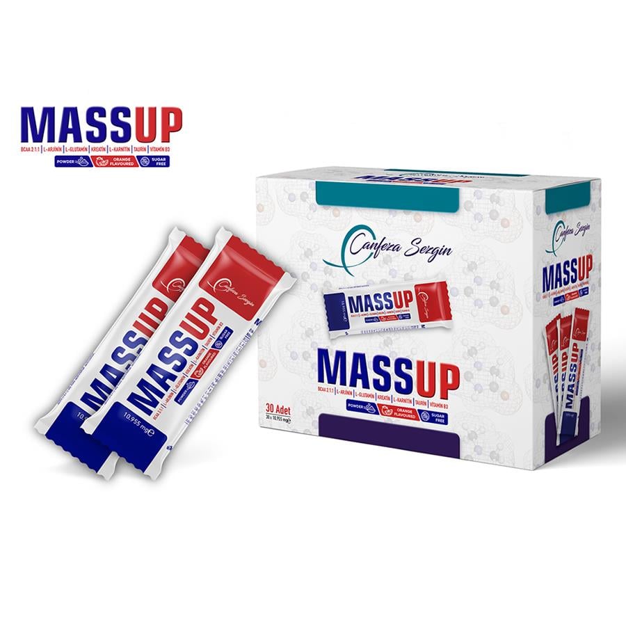 Canfeza Sezgin Massup Multi Aminoasit B3 Vitamin Karışımı Sporcu Desteği 30 Şase-CANFEZA SEZGİN