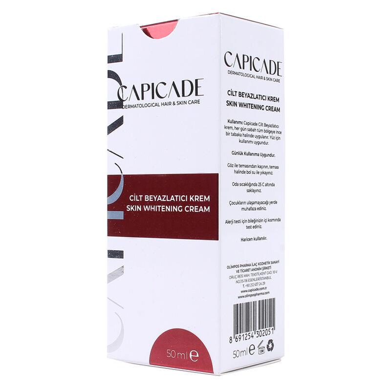 Capicade Cilt Beyazlatıcı Krem 50 ml-Capıcade