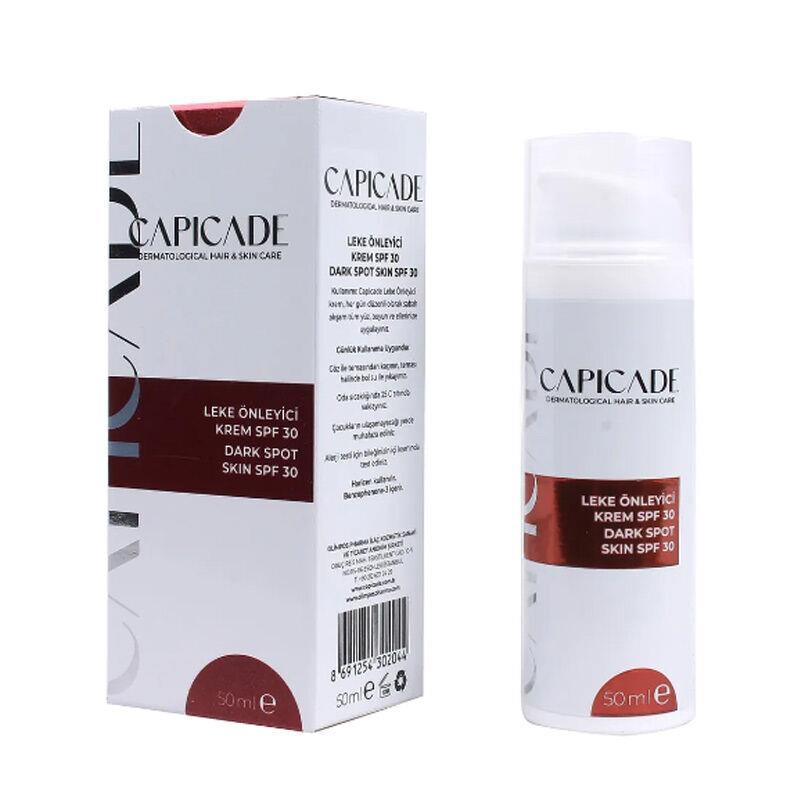 Capicade Leke Önleyici Krem SPF30 50 ml-Capıcade