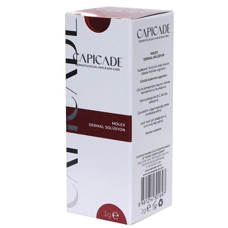 Capicade Molex Dermal Solüsyon 3 gr-Capıcade