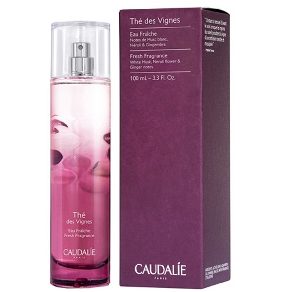 Caudalie The Des Vignes Beyaz Misk ve Zencefil Aromalı Vücut Kokusu 100ml (YENİ)