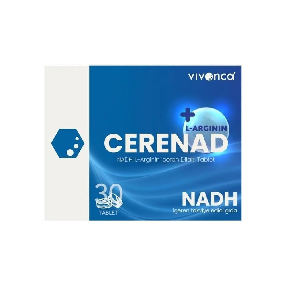 Cerenad L-Arginine Nadh Dilaltı 30 Tablet-Cerenad