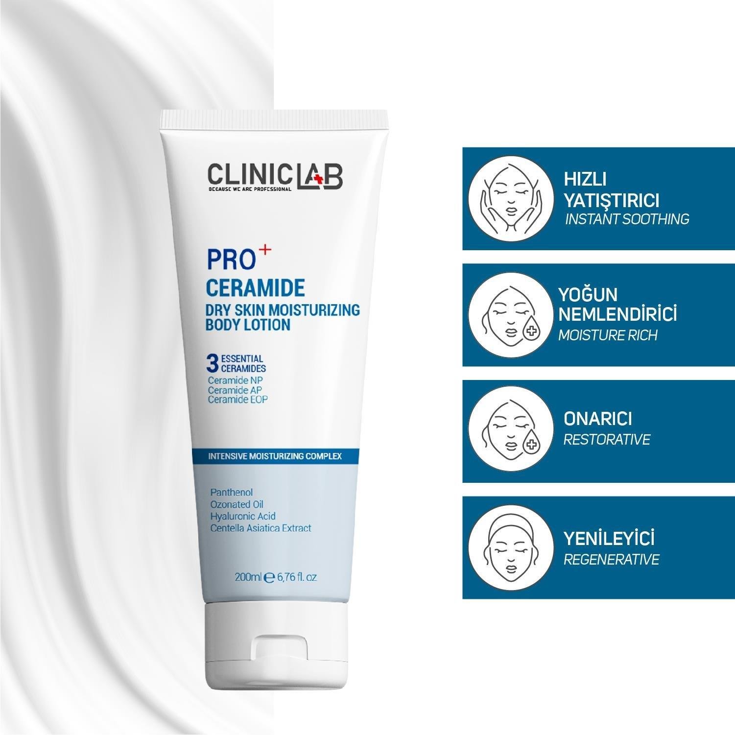 ClinicLab Ceramide Repair and Moisturizing Losyon 200 ml-Cliniclab