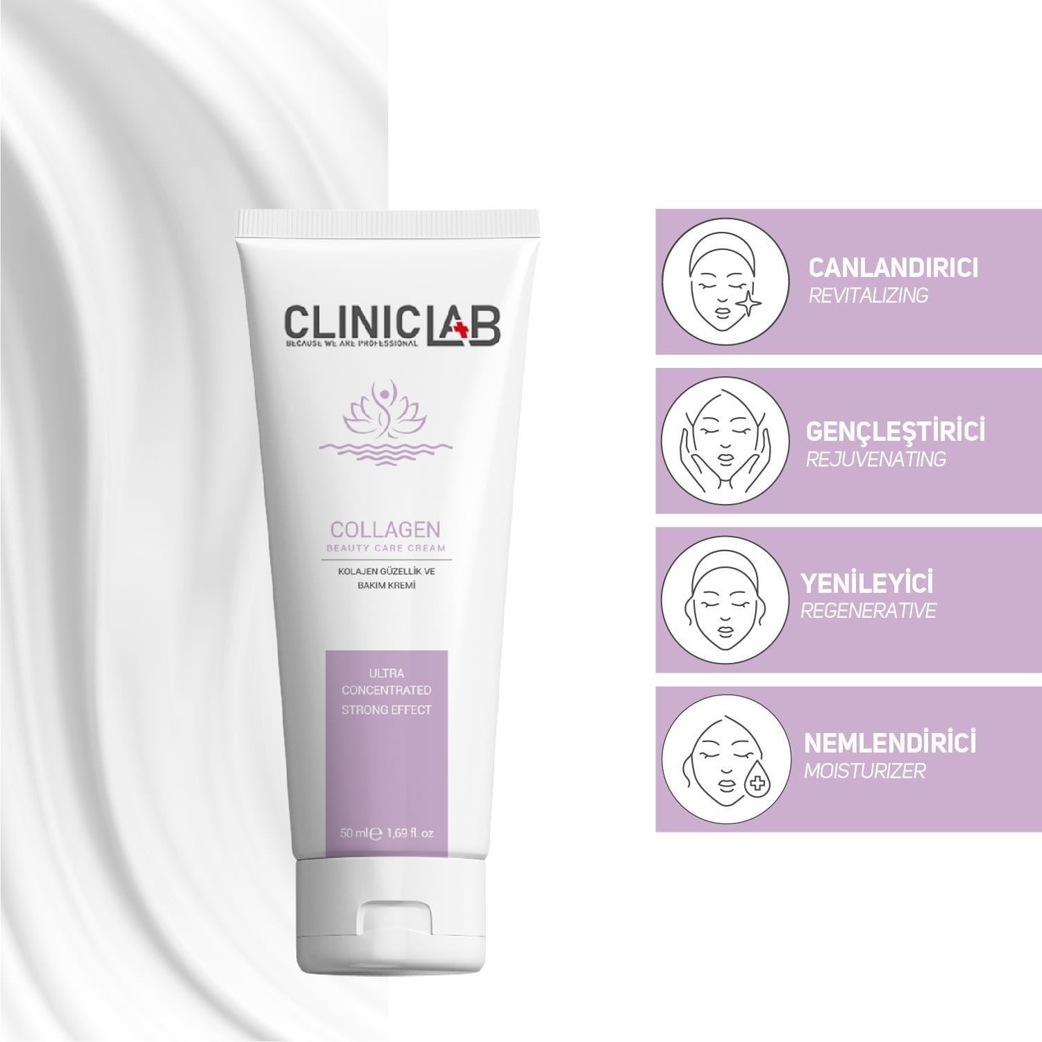 Cliniclab Kolajen Güzellik ve Bakım Kremi 50 ml-Cliniclab
