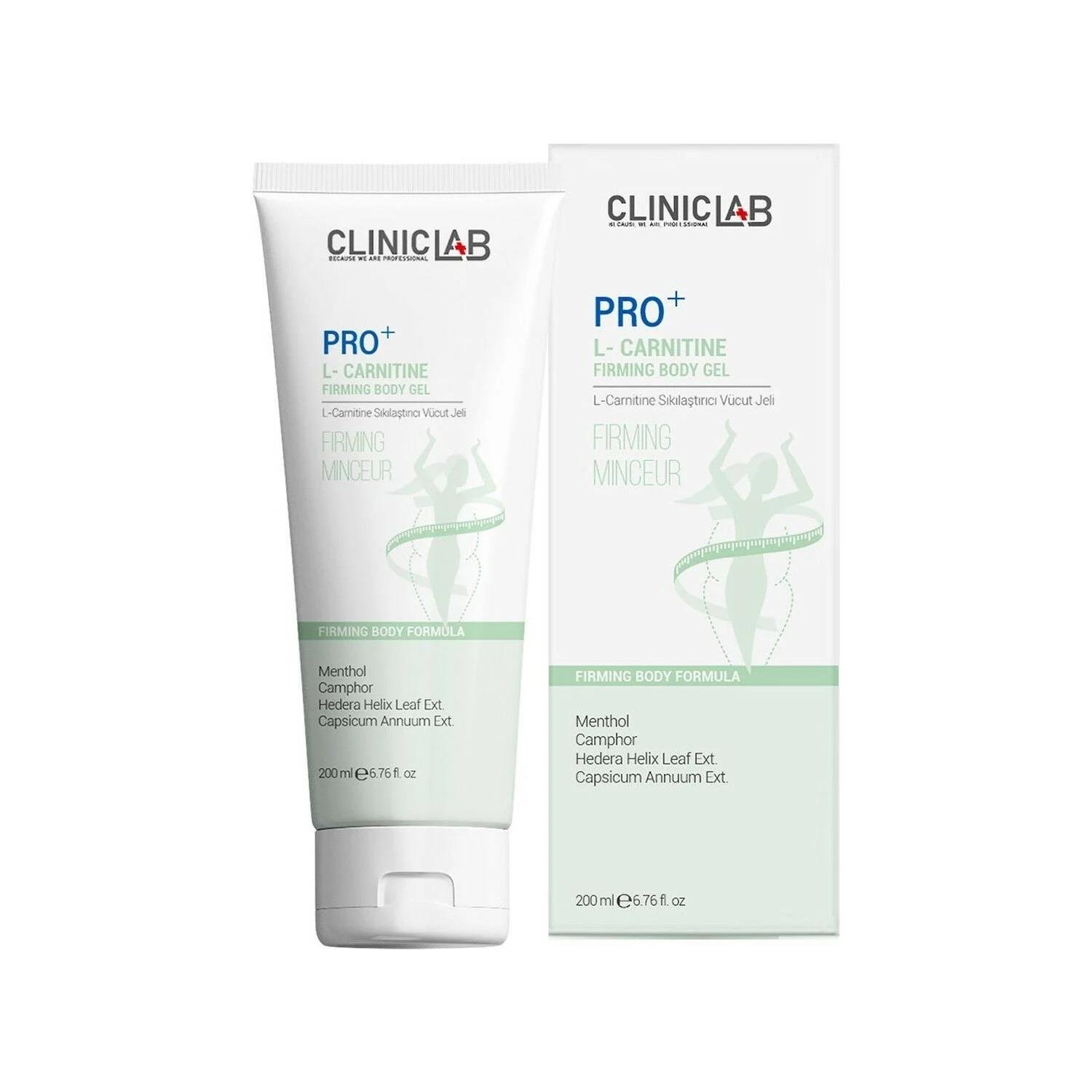Cliniclab Pro+ L-Carnitine Sıkılaştırıcı Vücut Jeli 200 ml-Cliniclab