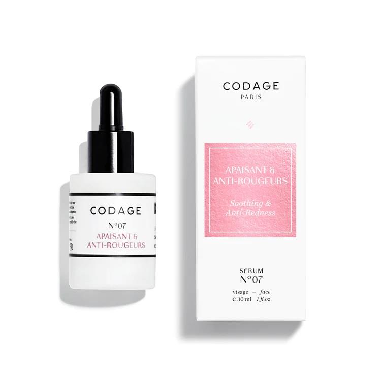 Codage Paris Apaisant Anti-Rougeurs No: 7 30 ml-Codage Paris