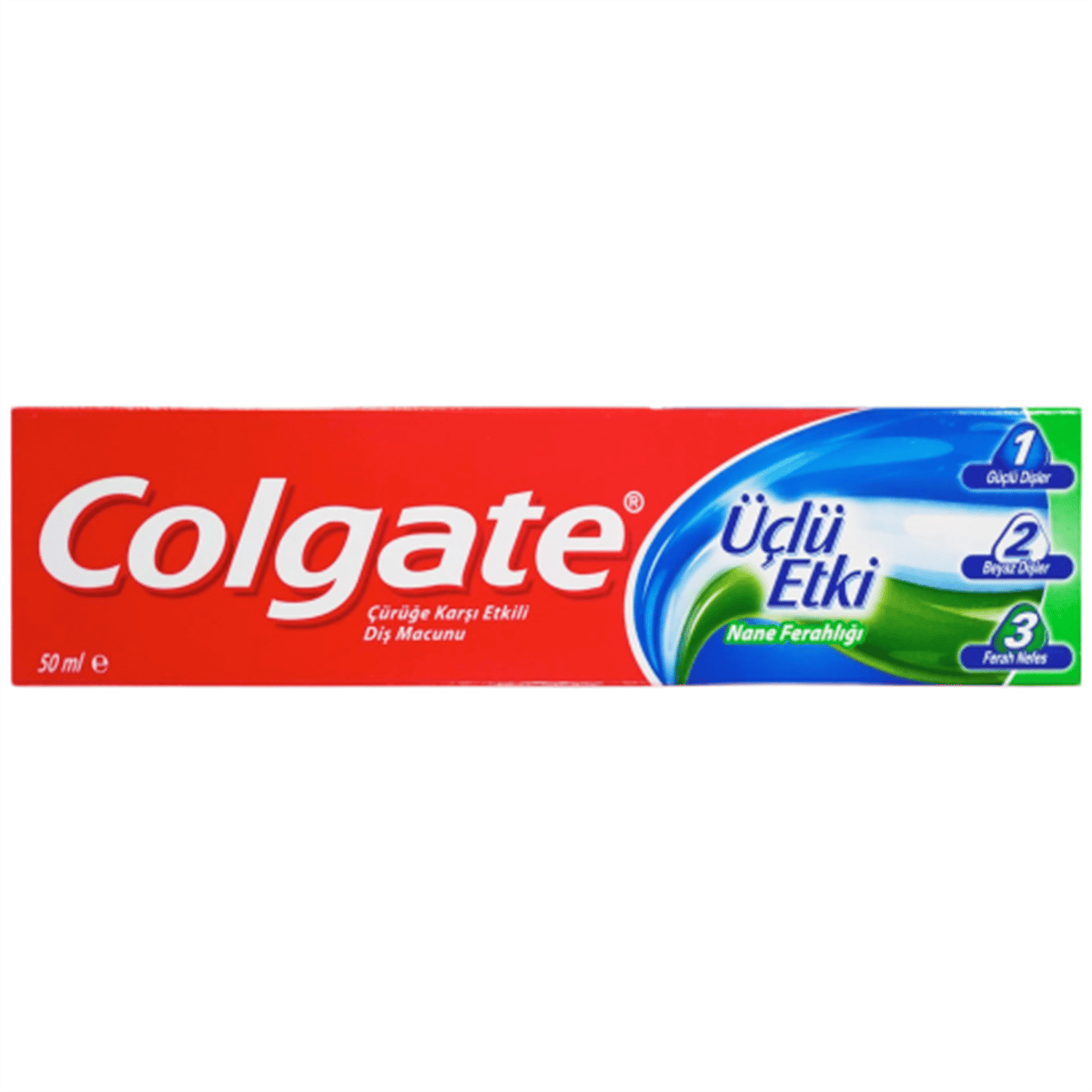 Colgate Diş Macunu Üçlü Etki 50 ml-Colgate