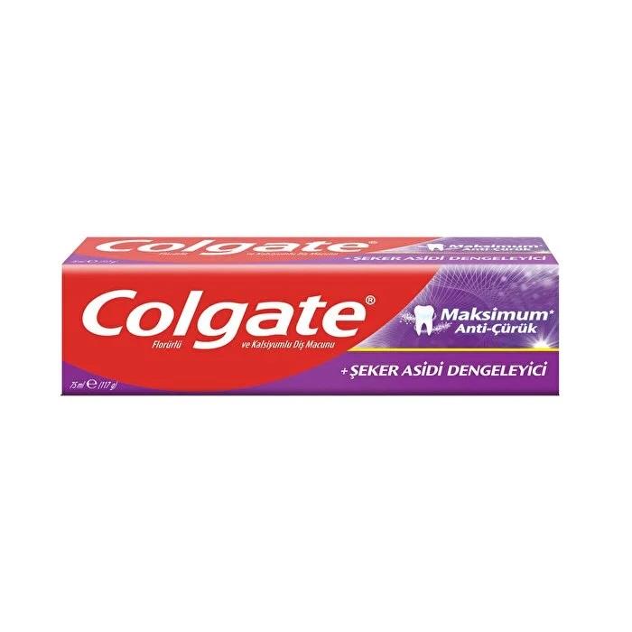 Colgate Maksimum Anti-Çürük Diş Macunu 75 ml-Colgate