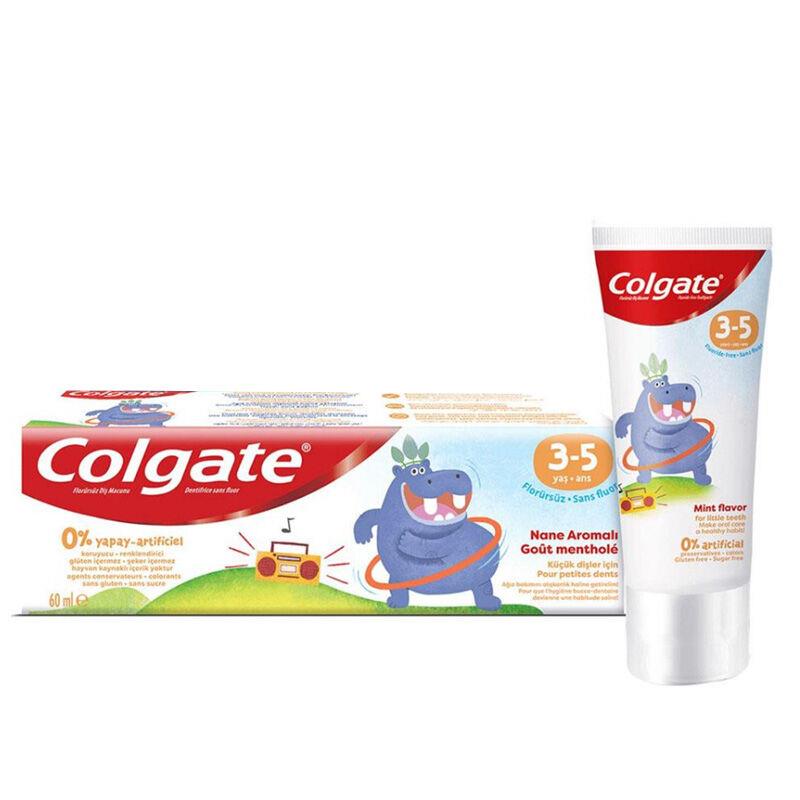 Colgate Nane Aromalı Florürsüz 3-5 Yaş Arası Çocuk Diş Macunu 60 ml-Colgate