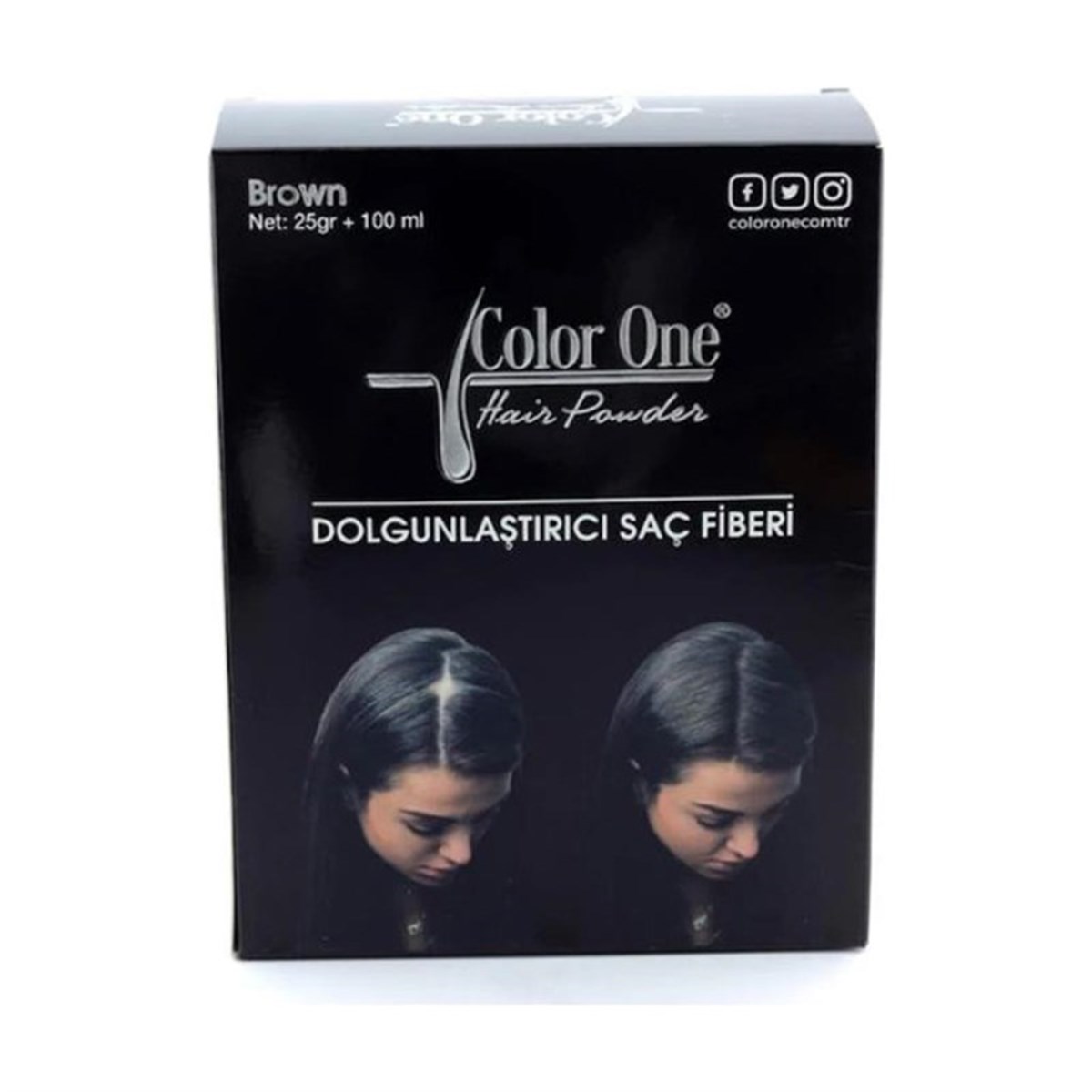 Colorone 25 Gr 100 Ml Sprey Kahve Set