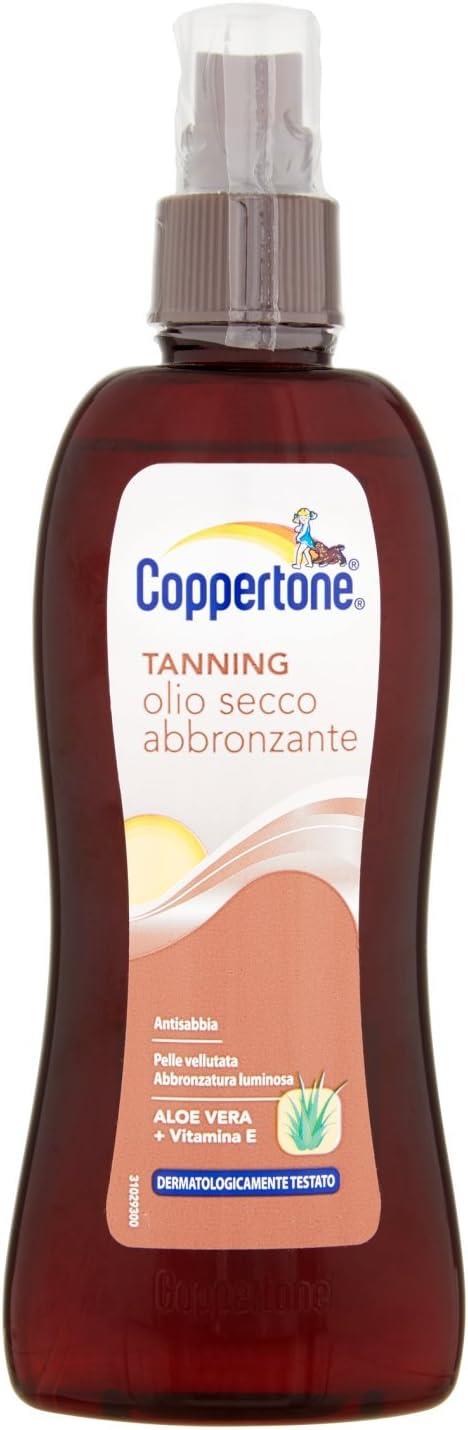 Coppertone Aloe Veralı Yoğun Bronzlaştırıcı Güneş Yağı 200 ml-Coppertone