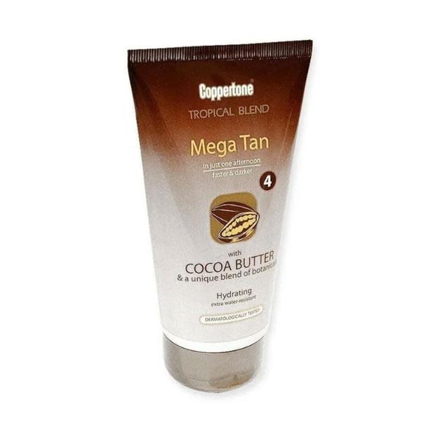 Coppertone Mega Tan Cocoa Butter Hızlı Bronzlaşma SPF4 150 ml-Coppertone