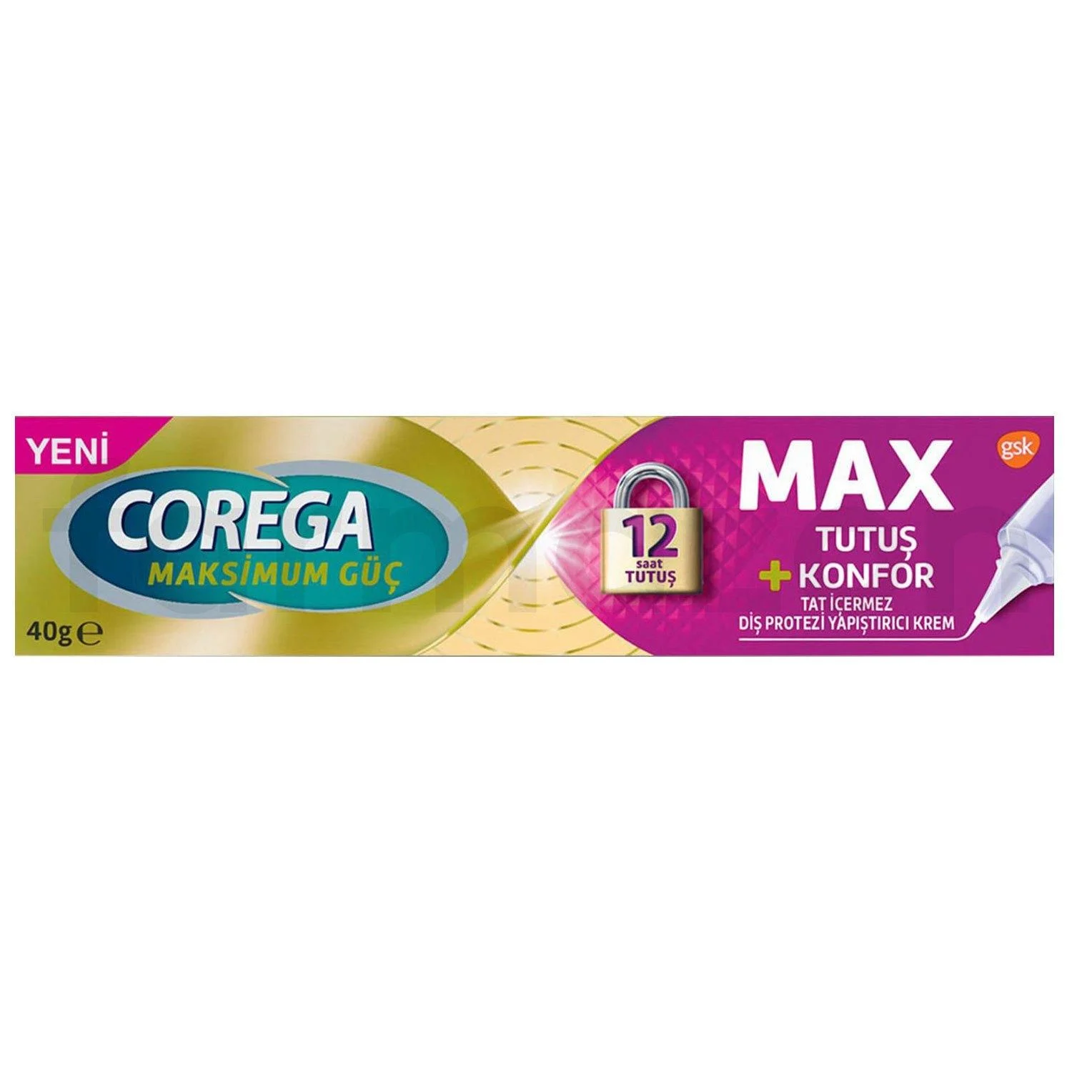 Corega Maksimum Güç Tutuş + Konfor 40 gr-Corega