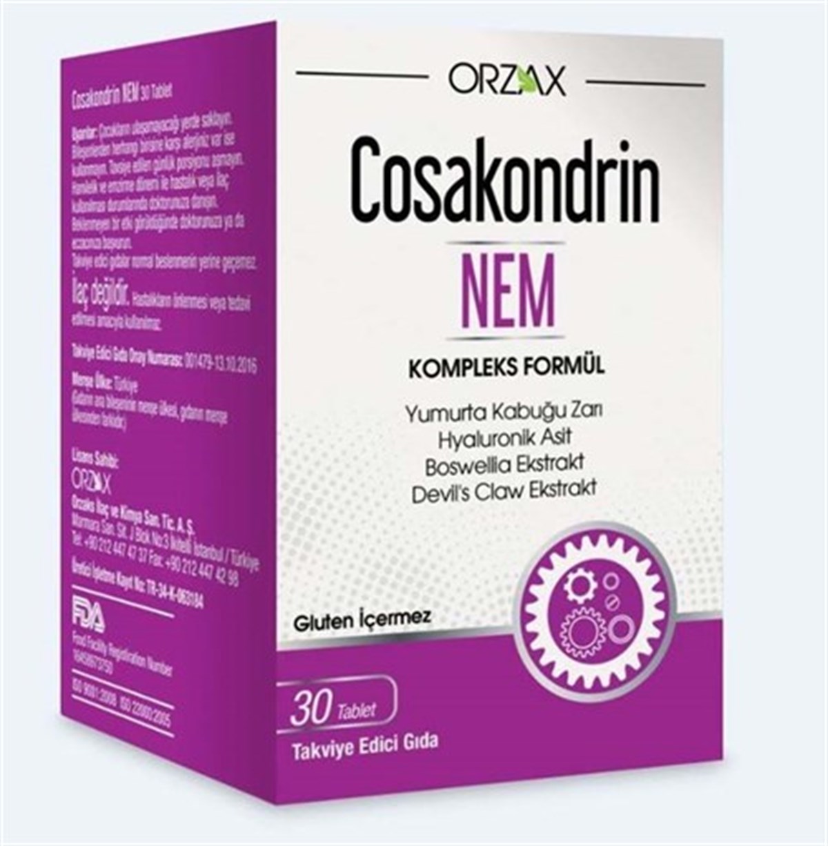 Cosakondrin Nem 30 Tablet