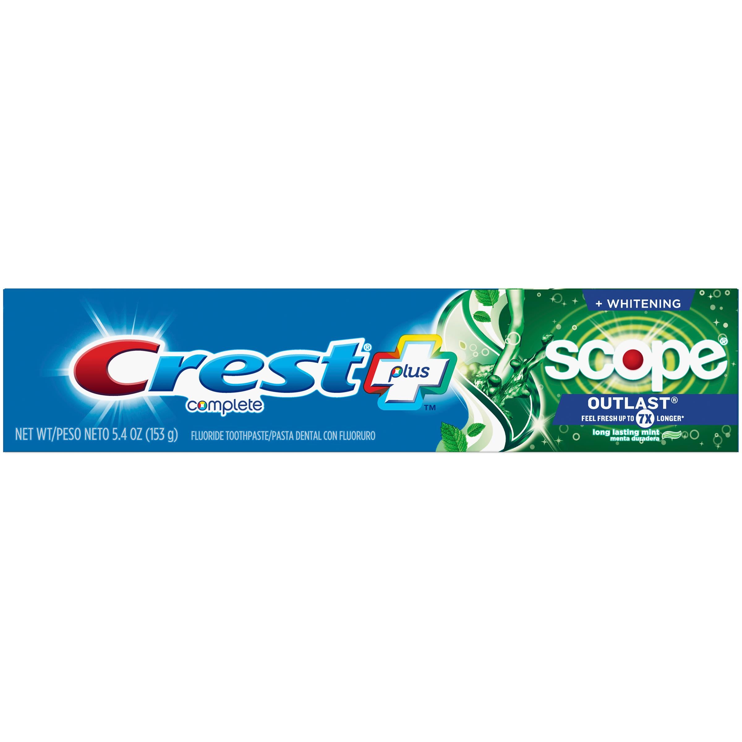 Crest Complete Plus Whitening Scope Outlast Diş Macunu 153 gr-Crest