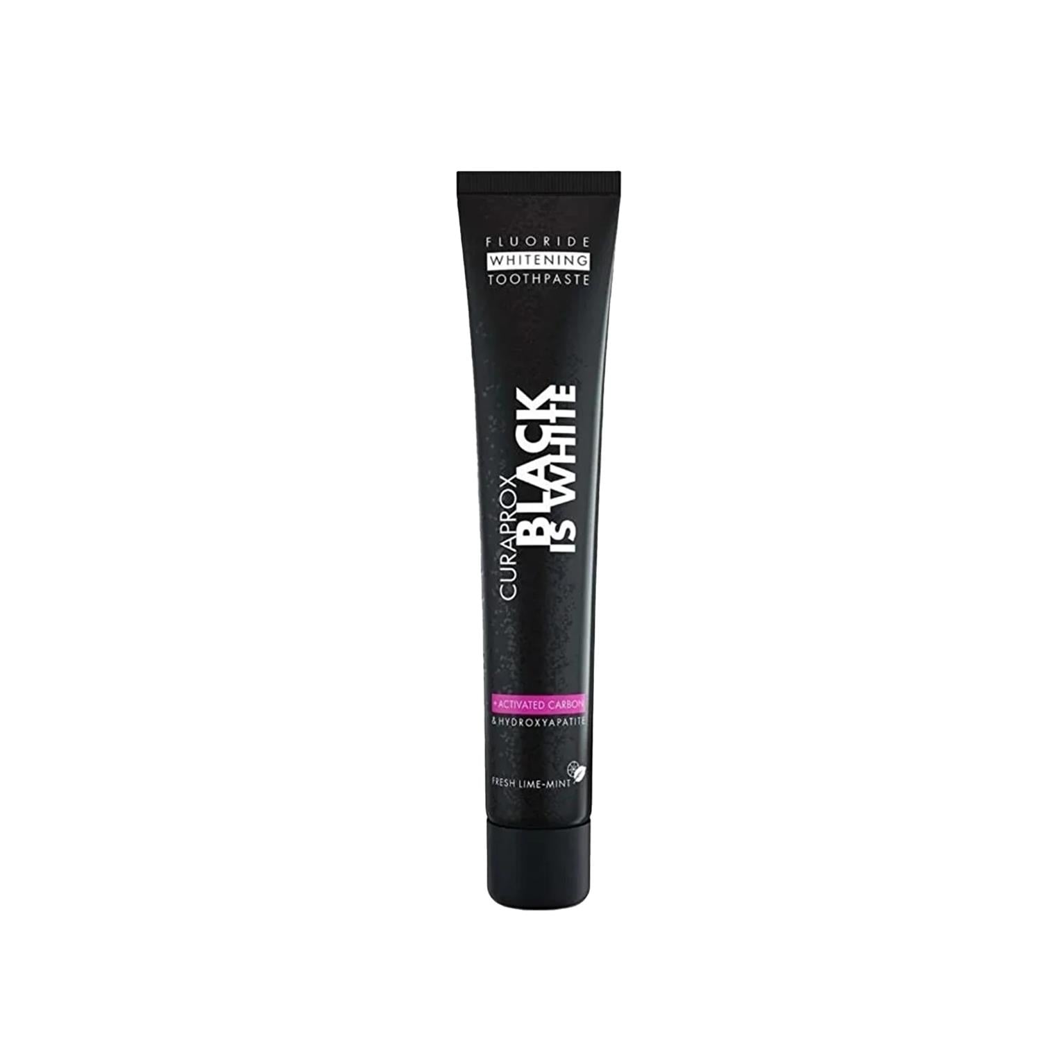 Curaprox Black İs White Carbon Diş Macunu 90 ml-Curaprox
