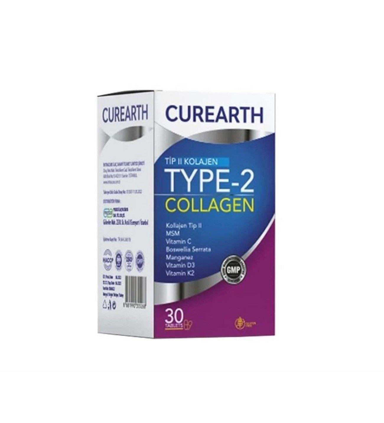 Curearth Tip II Kolajen Complex 30 Tablet-Curearth