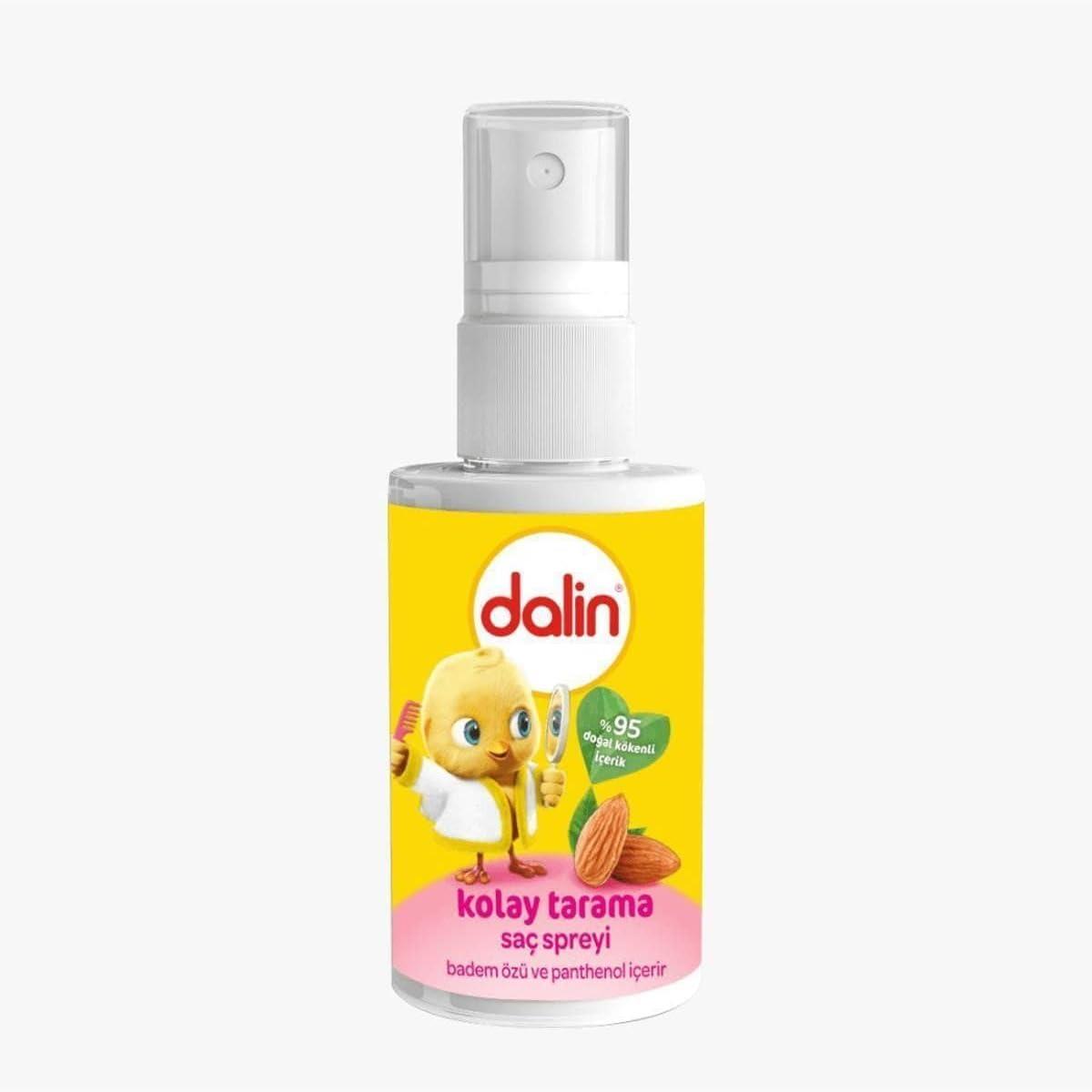 Dalin Kolay Tarama Saç Spreyi Badem Yağ 50 ml-Dalin