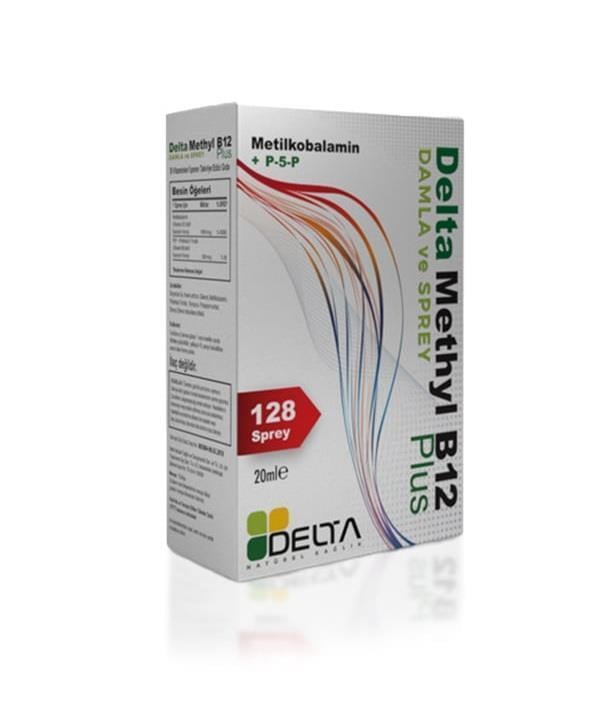 Delta Methyl B12 Plus Sprey 20 ml-Delta Naturel