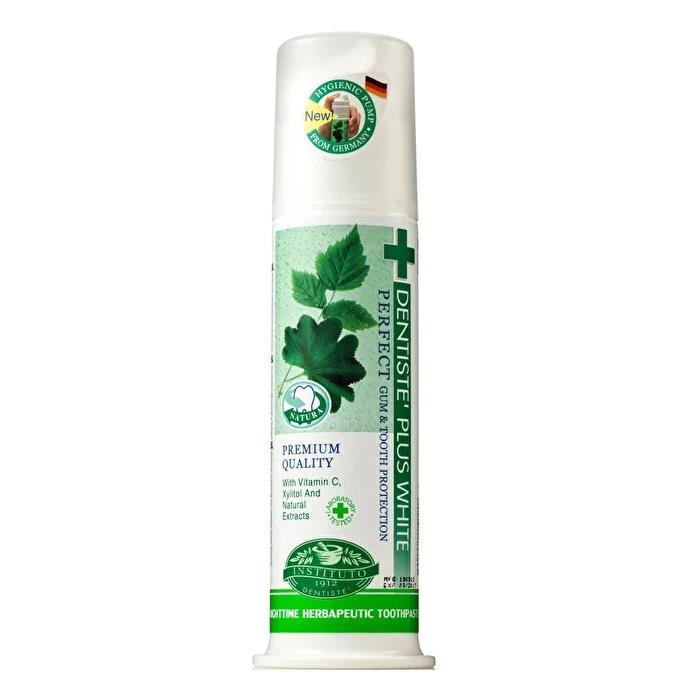 Dentiste Plus White Ağız Kokusu Karşıtı Pompalı Diş Macunu 120 ml-Dentiste